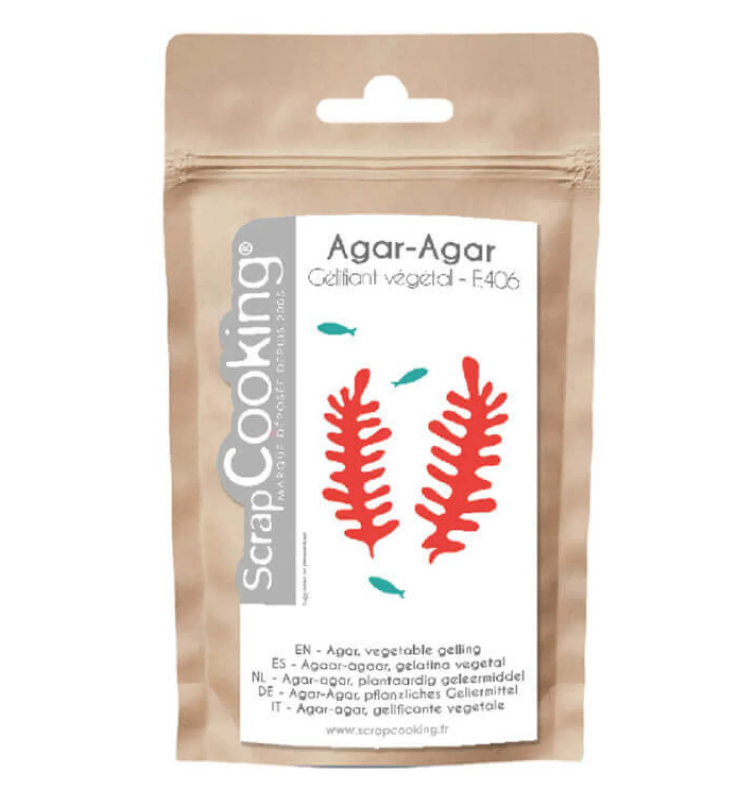 Agar-agar en poudre Scrapcooking 35g