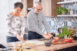 Balance de cuisine numérique Rösle avec mécanisme coulissant