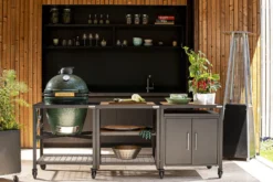 Bloc-armoire d'extension Big Green Egg compatible table modulaire Medium à 2XL