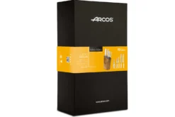 Bloc design 4 couteaux + ciseaux Arcos Riviera White
