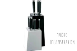 Bloc vide Kai Michel Bras type L corian blanc et noir