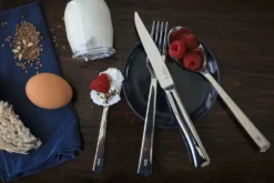 Boîte de 4 fourchettes de table Opinel Perpétue tout en acier inox