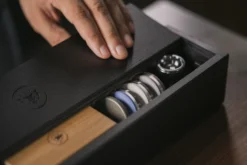 Boîte de rangement artisanale HORL® 3 en frêne massif