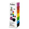 2 bouchons à vin Pulltex en silicone coloré