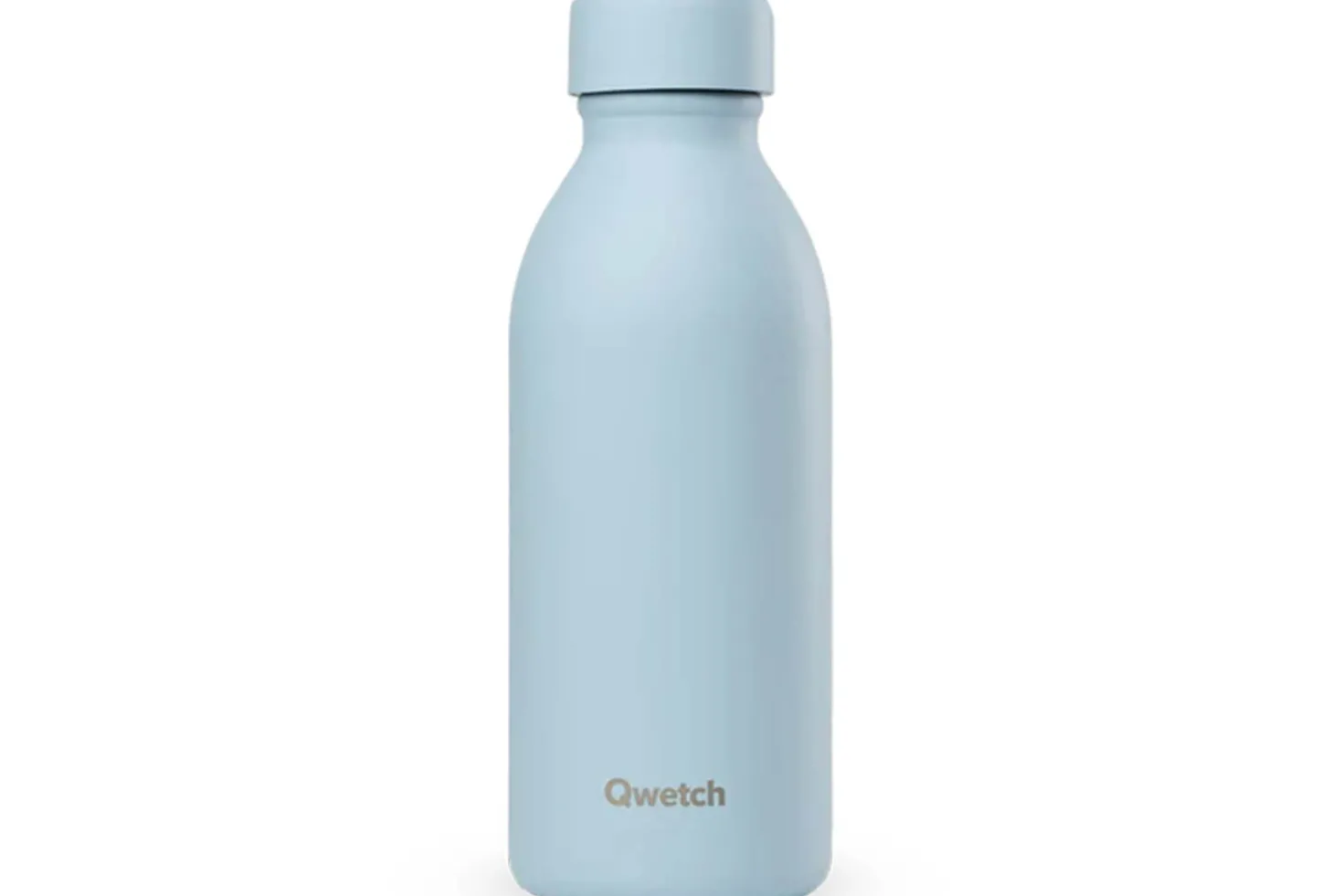 Bouteille isotherme Qwetch Icon inox recyclé 500ml – 10 coloris