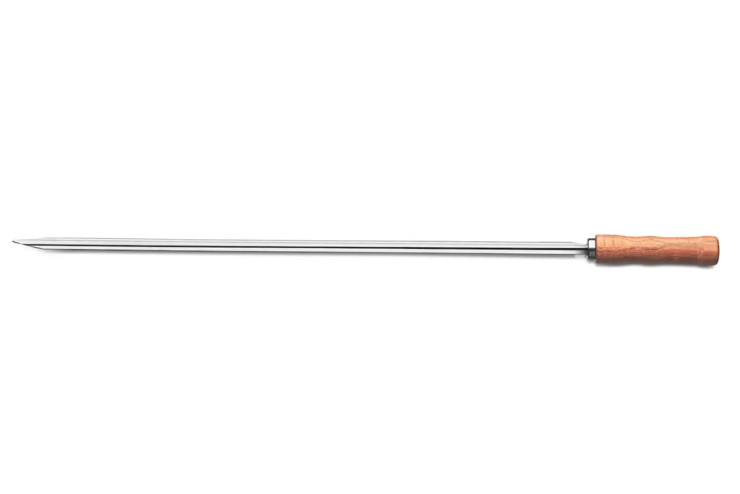 Brochette Tramontina Churrasco en inox et bois 55cm
