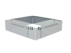 Cadre à entremets carré De Buyer extensible tout inox