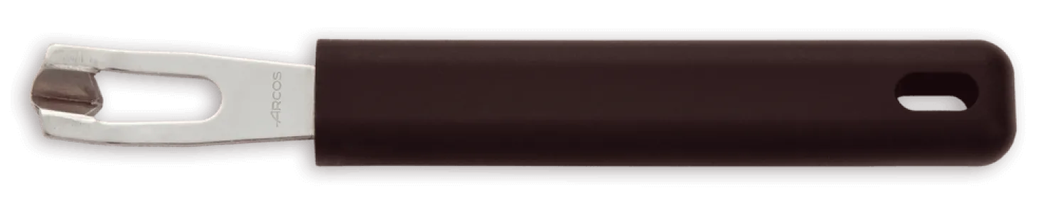 Canneleur ergonomique Arcos acier inoxydable 4cm