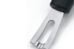 Canneleur Triangle forme V manche en green grip noir