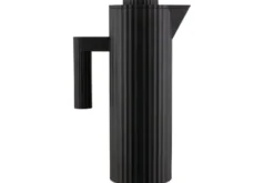Carafe isotherme Alessi Plissé 1L double paroi design par Michele De Lucchi
