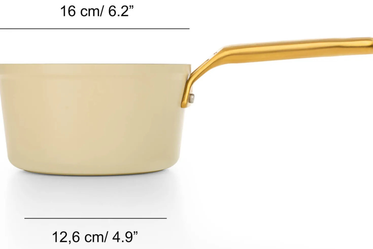 Casserole antiadhésive Arcos Samoa Iconic 16cm