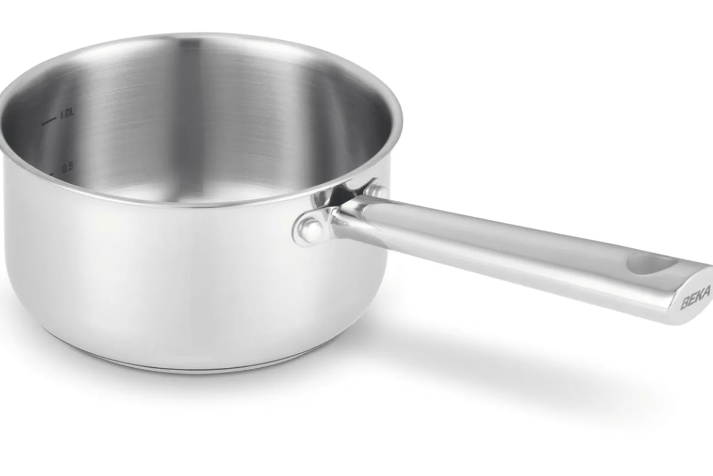Casserole Beka Cicla avec bord verseur en inox 16cm