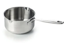 Casserole Beka Maestro en acier inoxydable 18/10 avec 2 becs verseurs