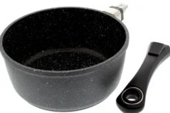 Casserole en fonte Pradel Excellence Premium 16cm façon pierre tous feux/ induction