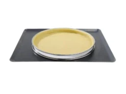 Cercle à tarte De Buyer acier inox bord roulé 28cm - hauteur 2cm