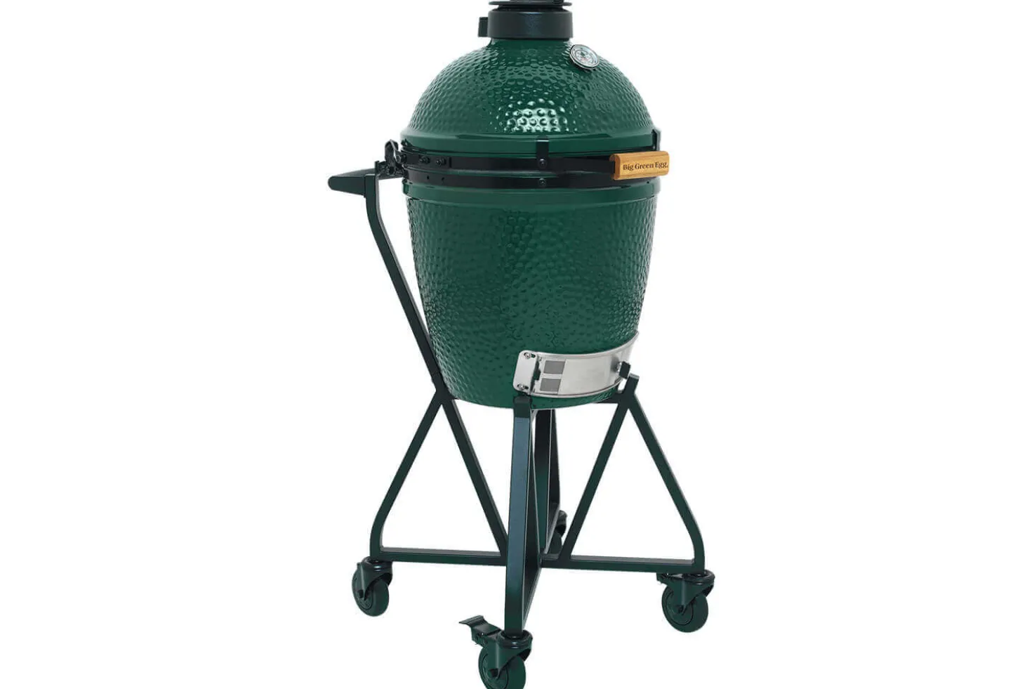 Chariot à roulettes avec poignée intégrée pour barbecue Big Green Egg Medium