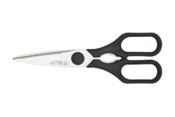 Ciseaux de cuisine 21cm acier inoxydable manche noir
