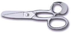 Ciseaux à poisson Bargoin 22cm acier inoxydable lame crantée