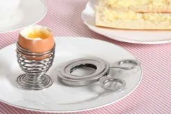 Ciseaux à œufs La Bonne Graine en acier inox