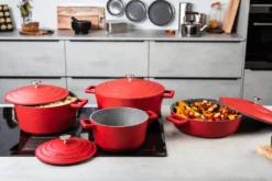 Cocotte MasterClass compatible induction en fonte d'aluminium 4L