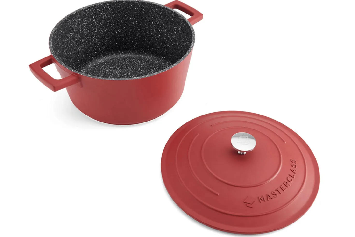 Cocotte MasterClass compatible induction en fonte d'aluminium 4L