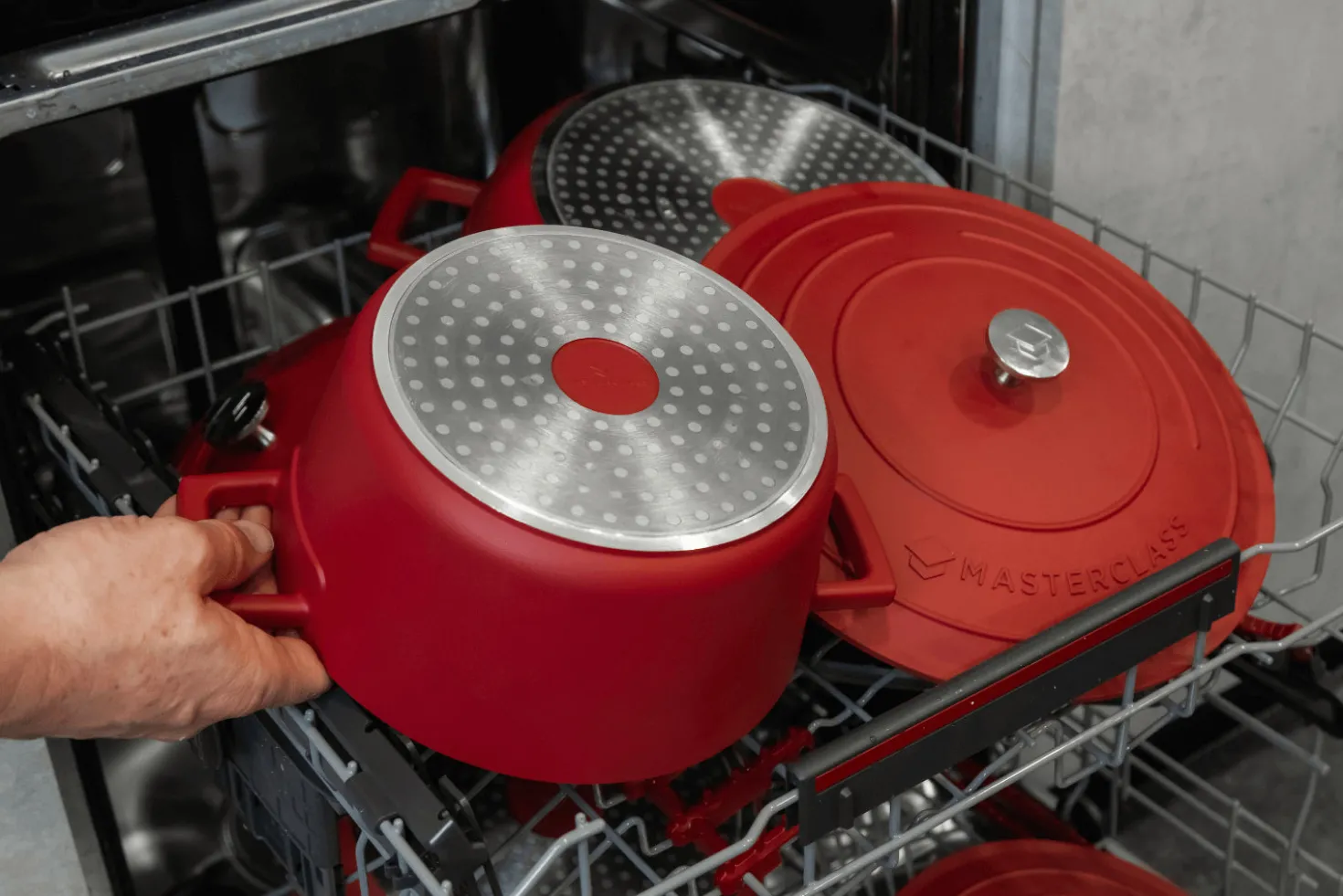 Cocotte MasterClass compatible induction en fonte d'aluminium 4L