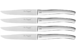 Coffret bois 4 couteaux à steak Alphonse Lou Laguiole inox monobloc
