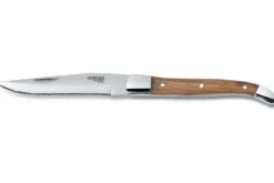 Coffret bois 6 couteaux à steak Comas Alps acier inox 13/0