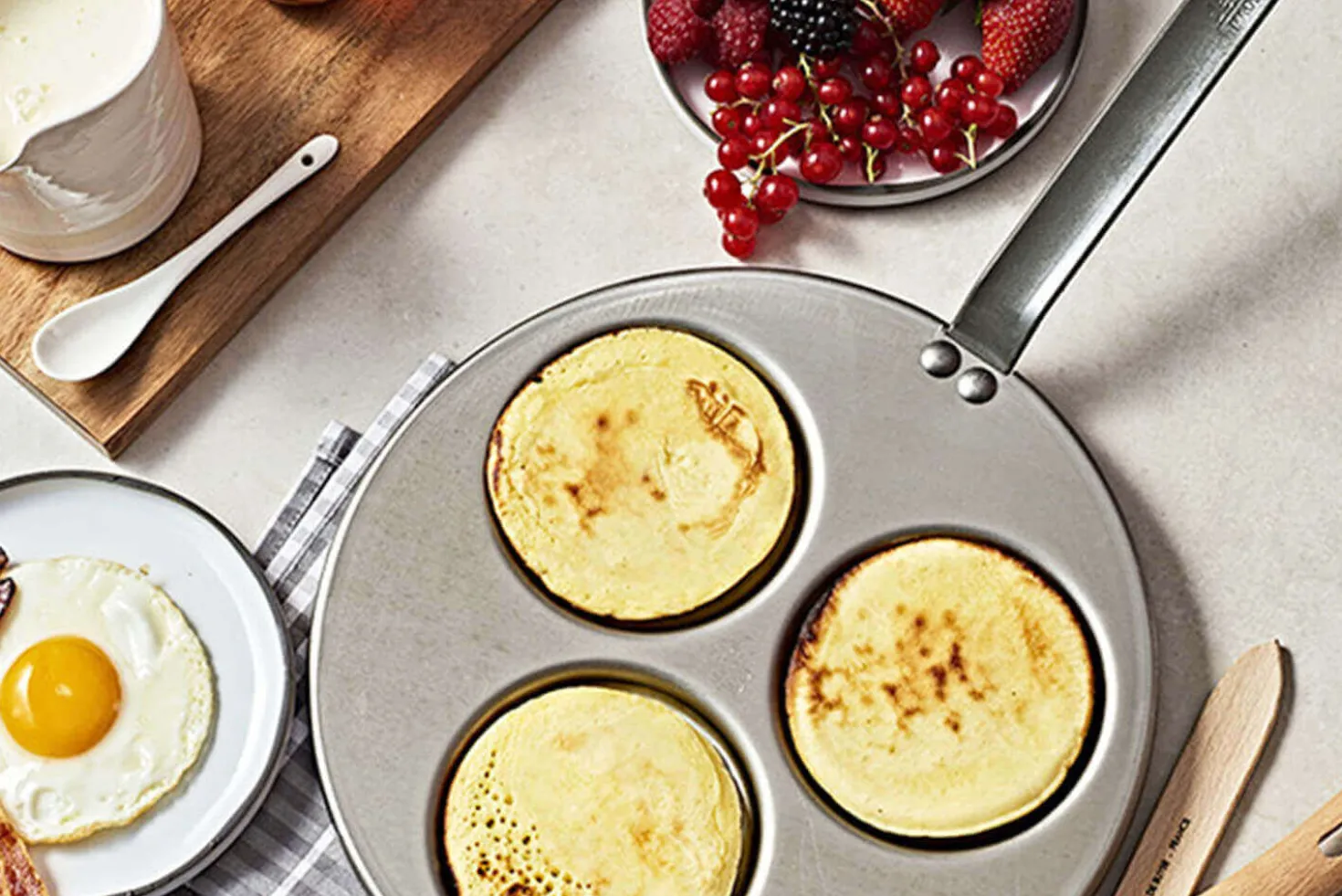 Coffret brunch De Buyer Brunchtime 3 pièces