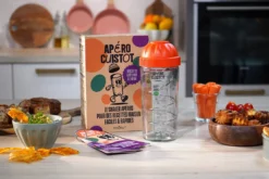Coffret cadeau Cookut Apéro Cuisto - Shaker pour 9 préparations salées