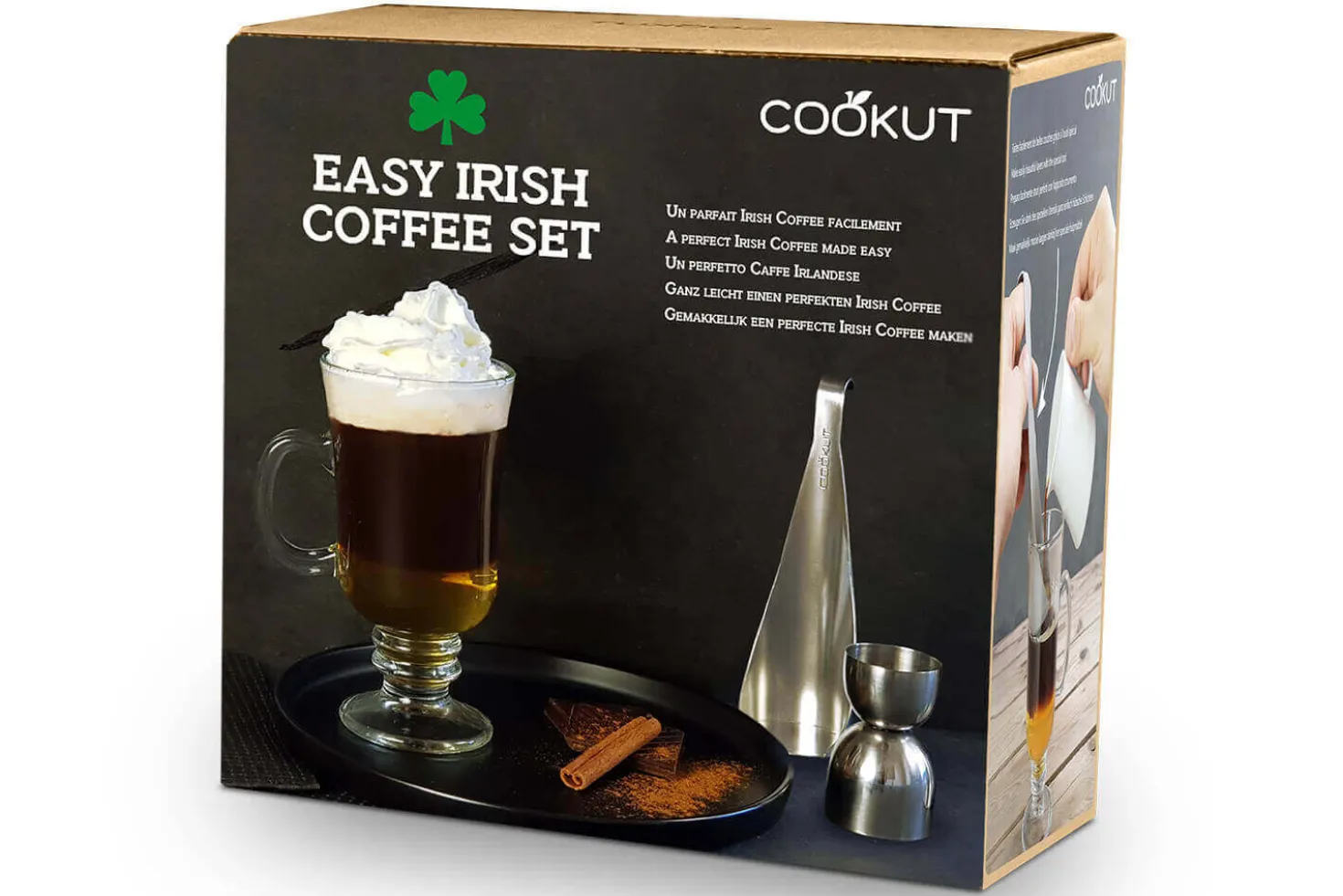 Coffret cadeau Cookut Irish Coffee facile