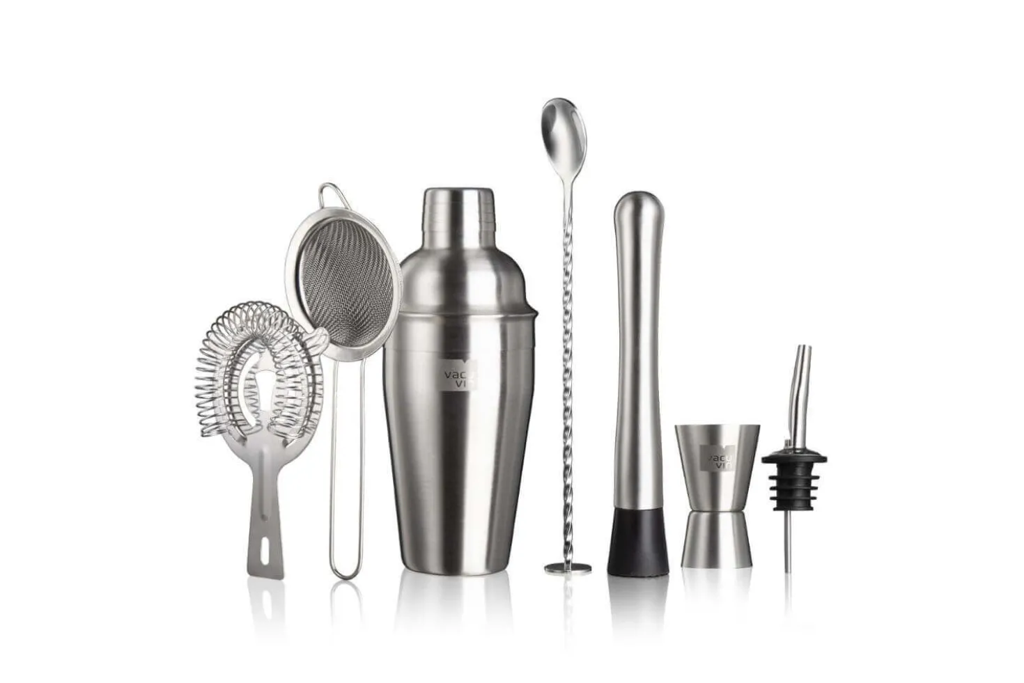 Coffret cocktail Vacu Vin Set Plus 7 pièces