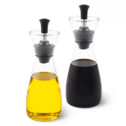 Coffret Cole & Mason Classic huilier et vinaigrier en verre