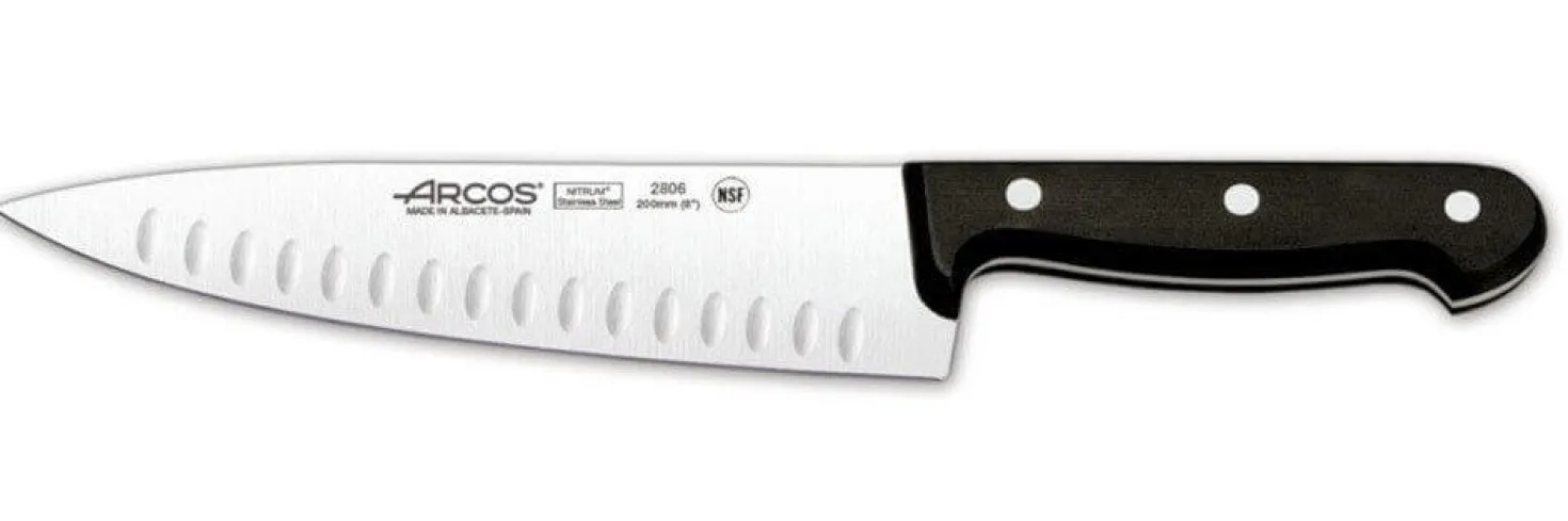 Coffret 3 couteaux de cuisine Arcos Universal manches 3 rivets