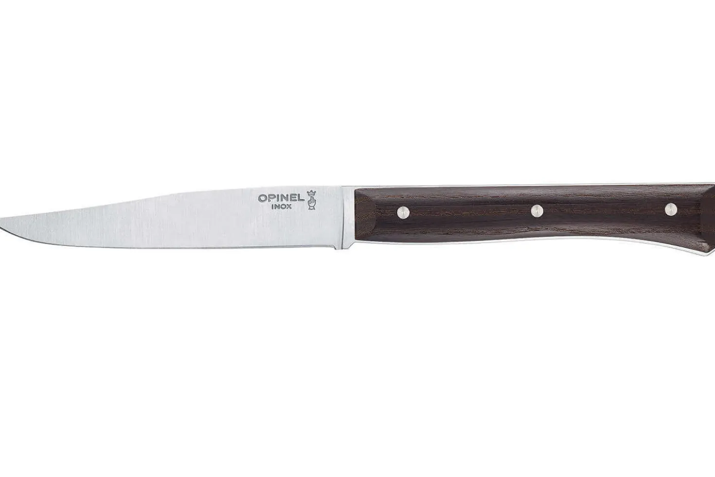 Coffret 4 couteaux de table Opinel Facette Panaché lame 11cm inox lisse