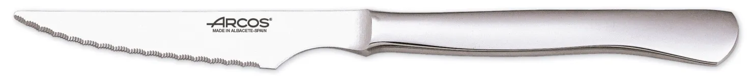 Coffret 6 couteaux + 6 fourchettes Arcos monobloc lames microdentées