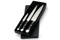 Coffret 3 couteaux Güde Alpha en acier forgé