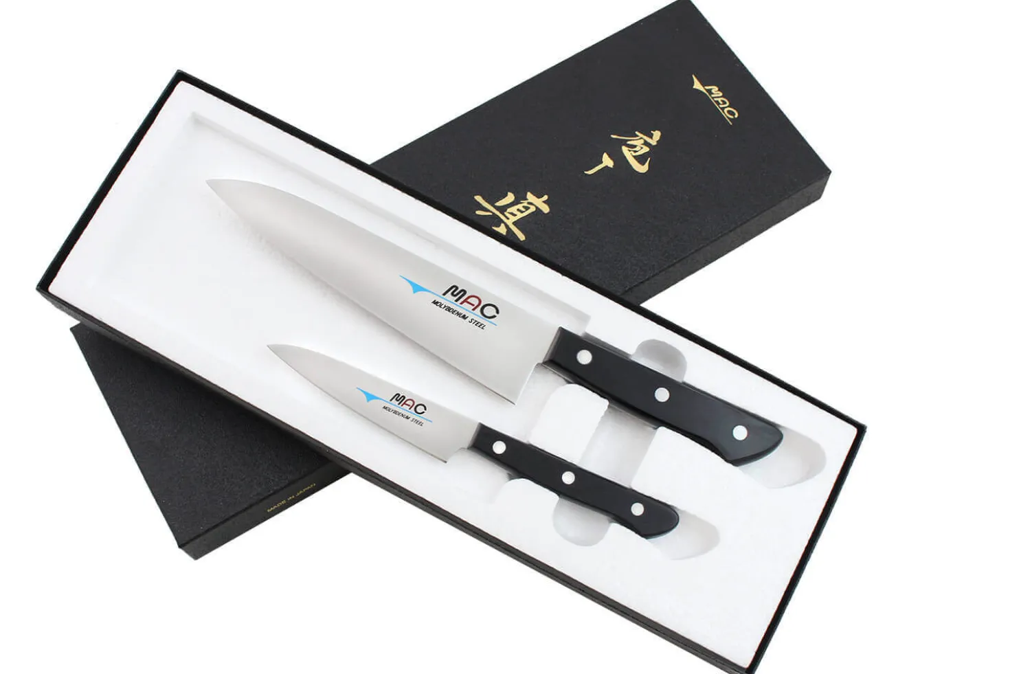 Coffret 2 couteaux japonais MAC Chef : Office + Chef
