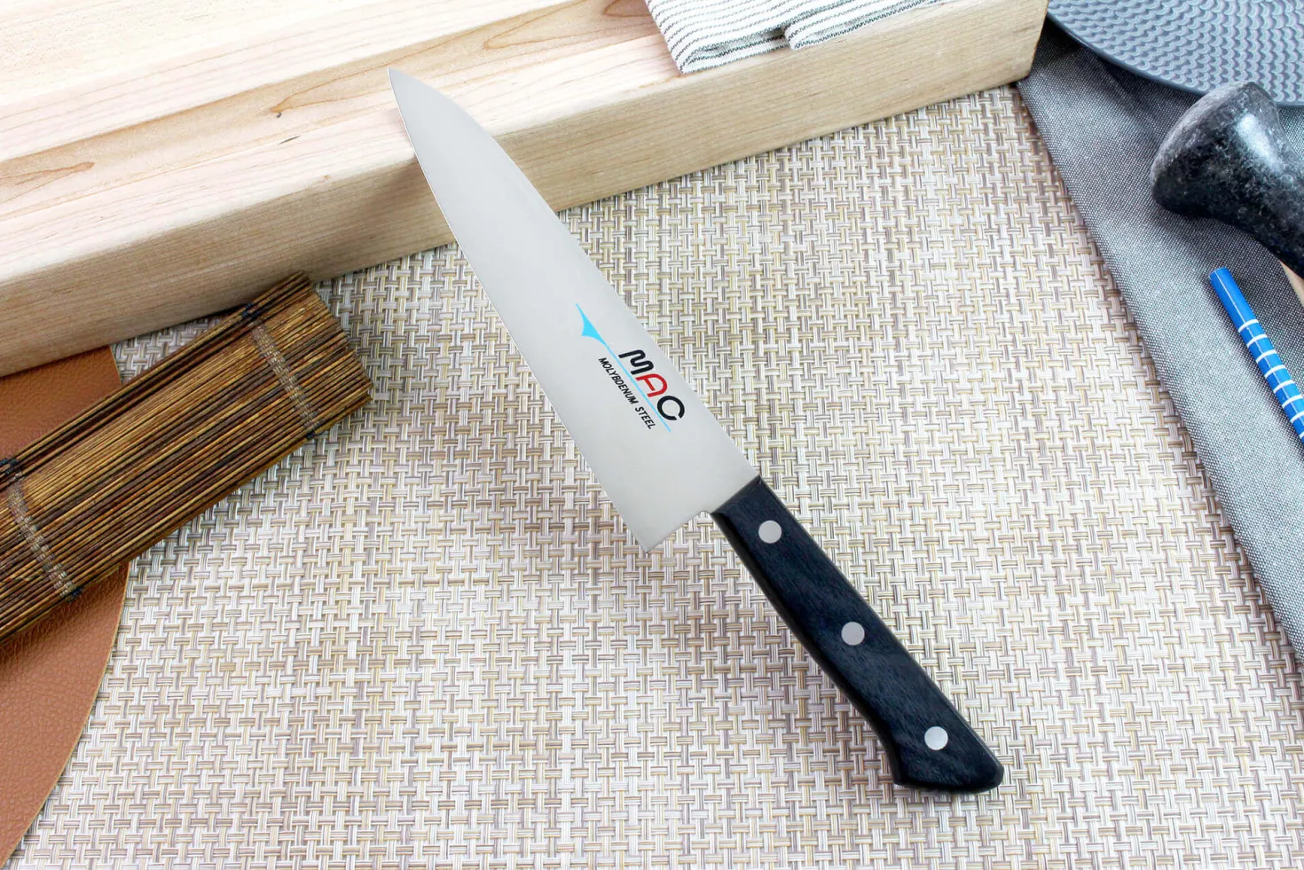 Coffret 2 couteaux japonais MAC Chef : Office + Chef