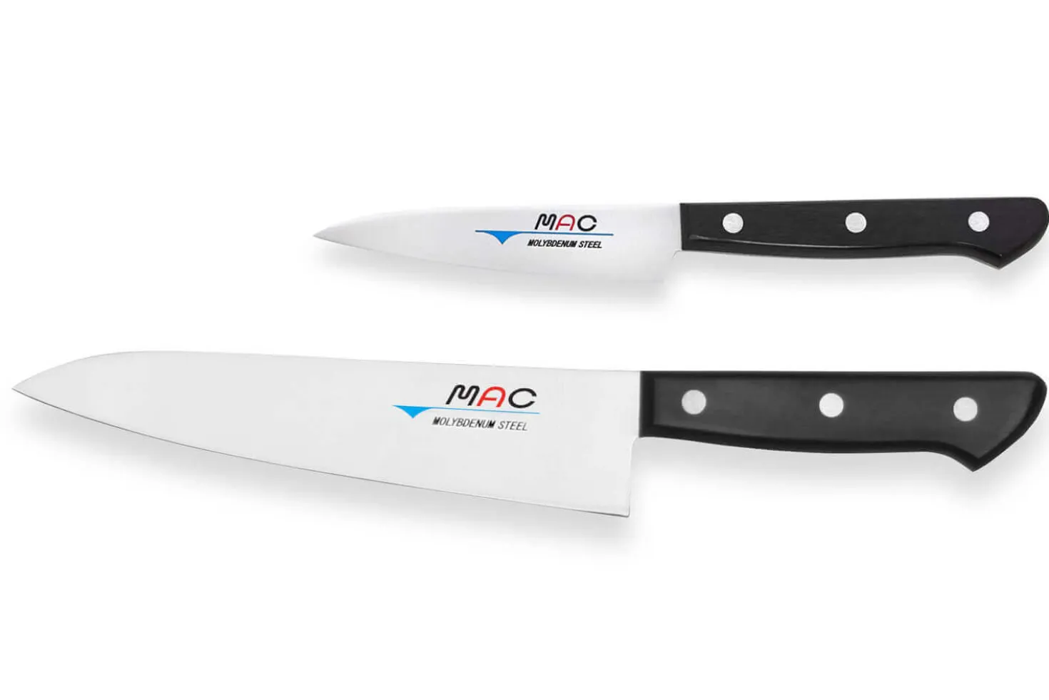 Coffret 2 couteaux japonais MAC Chef : Office + Chef
