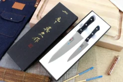 Coffret 2 couteaux japonais MAC Chef : Universel + Chef