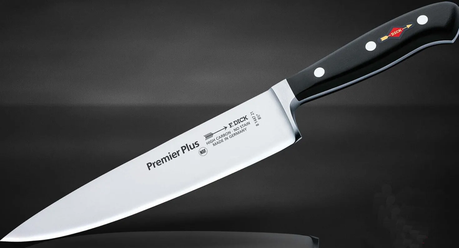 Coffret 2 couteaux professionnels Dick Premier Plus forgés chef+office
