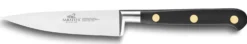 Coffret 2 couteaux Sabatier Idéal Inox rivets laiton Santoku 18cm + Office