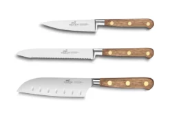 Coffret 3 couteaux Sabatier Perigord Office + Universel + Mini Santoku