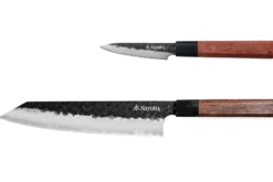 Coffret 2 couteaux Sayuto Séquoia San Mai Kiritsuke + Office