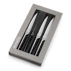 Coffret 4 couteaux à steak Amefa Emperor lame dentelée