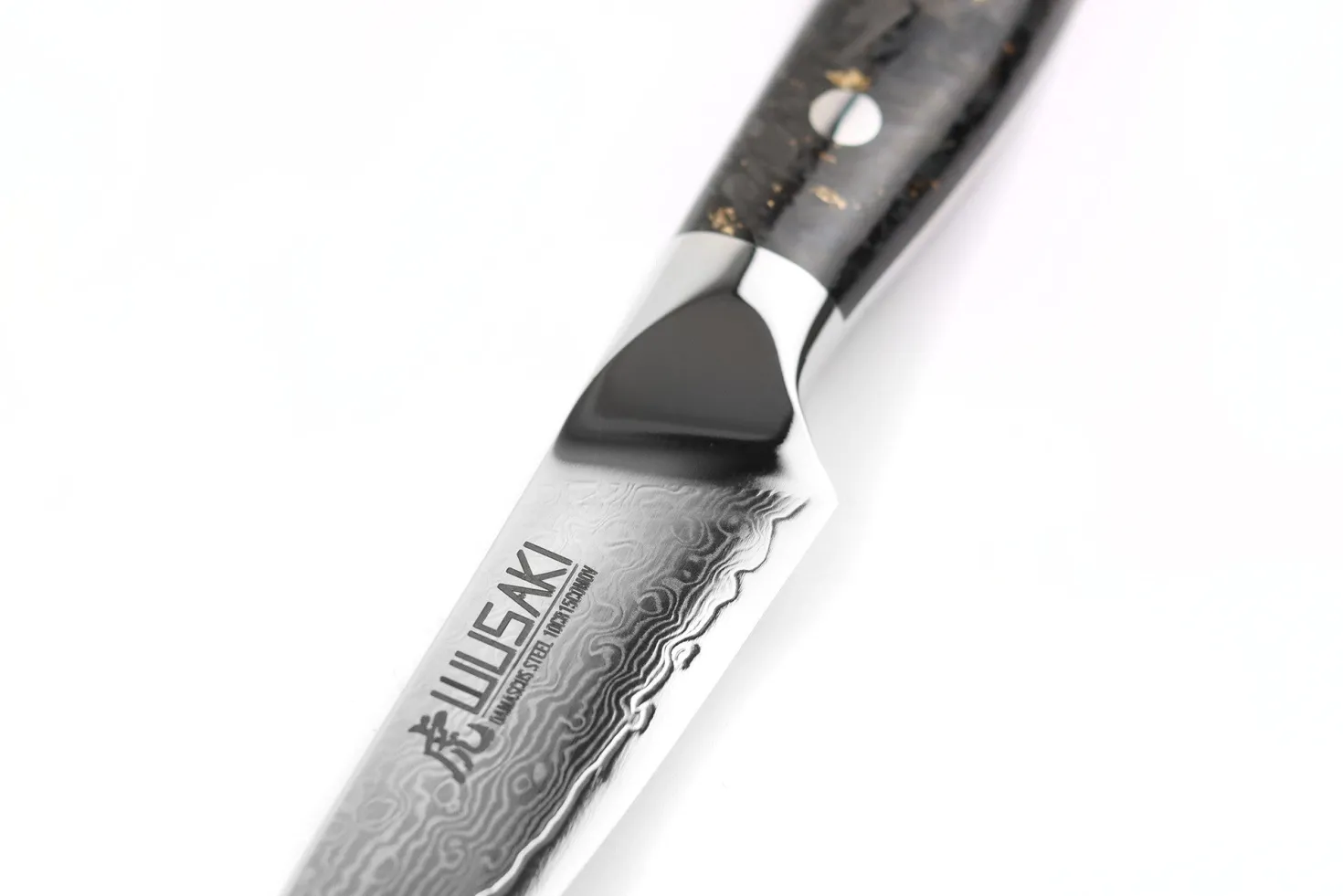 Coffret 2 couteaux Wusaki Sakin Damas 10Cr Chef + Office