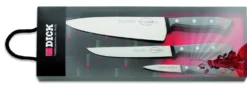 Coffret de 3 couteaux de cuisine pro DICK SUPERIOR chef+universel+office