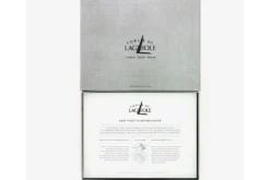 Coffret de 6 couteaux de table Forge de Laguiole Andrée Putman manches rivetés en ébène