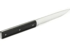 Coffret de 4 couteaux de table faits mains Perceval 888 noir